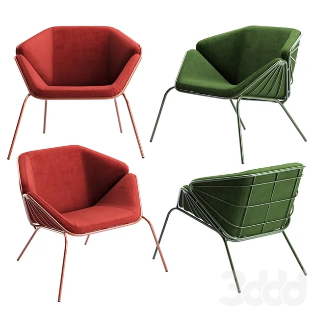 Skin Lounge armchair